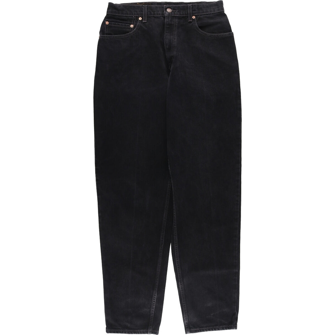 90'S Levi's 560-0260 Black Denim Tapered Denim Pants Men's W31 Vintage cotton black type Vintage Second Hand