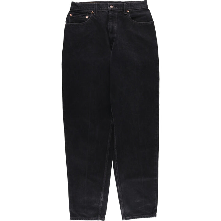 90'S Levi's 560-0260 Black Denim Tapered Denim Pants Men's W31 Vintage cotton black type Vintage Second Hand
