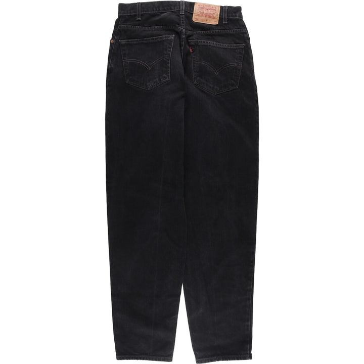 90'S Levi's 560-0260 Black Denim Tapered Denim Pants Men's W31 Vintage cotton black type Vintage Second Hand