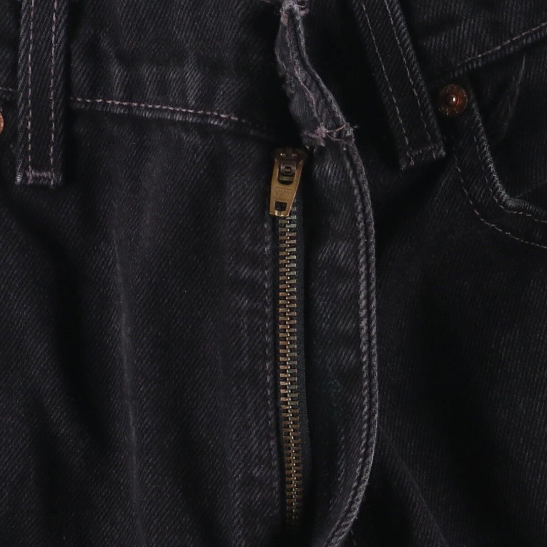 90'S Levi's 560-0260 Black Denim Tapered Denim Pants Men's W31 Vintage cotton black type Vintage Second Hand