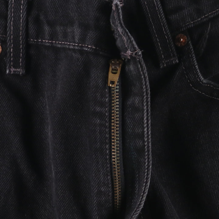 90'S Levi's 560-0260 Black Denim Tapered Denim Pants Men's W31 Vintage cotton black type Vintage Second Hand