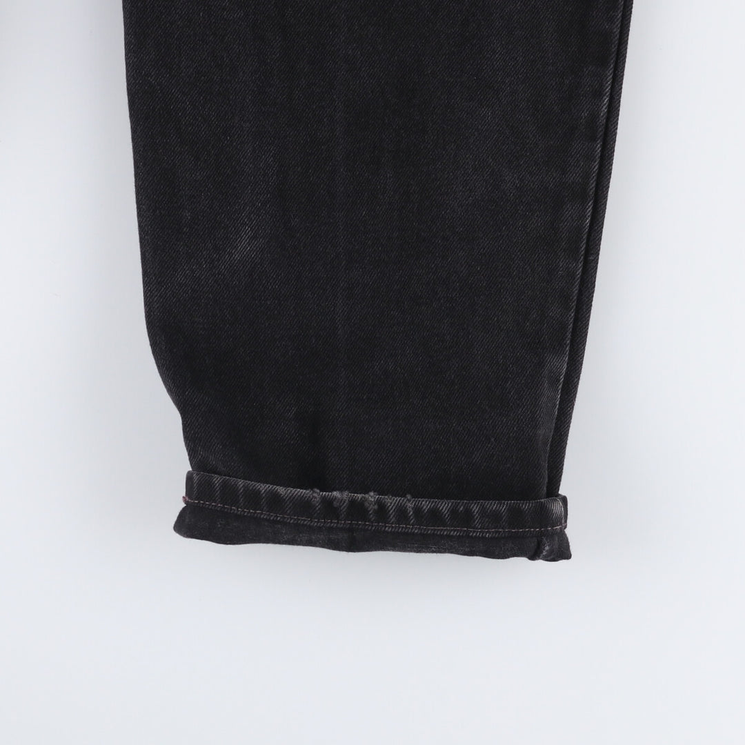 90'S Levi's 560-0260 Black Denim Tapered Denim Pants Men's W31 Vintage cotton black type Vintage Second Hand