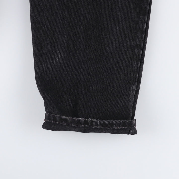 90'S Levi's 560-0260 Black Denim Tapered Denim Pants Men's W31 Vintage cotton black type Vintage Second Hand