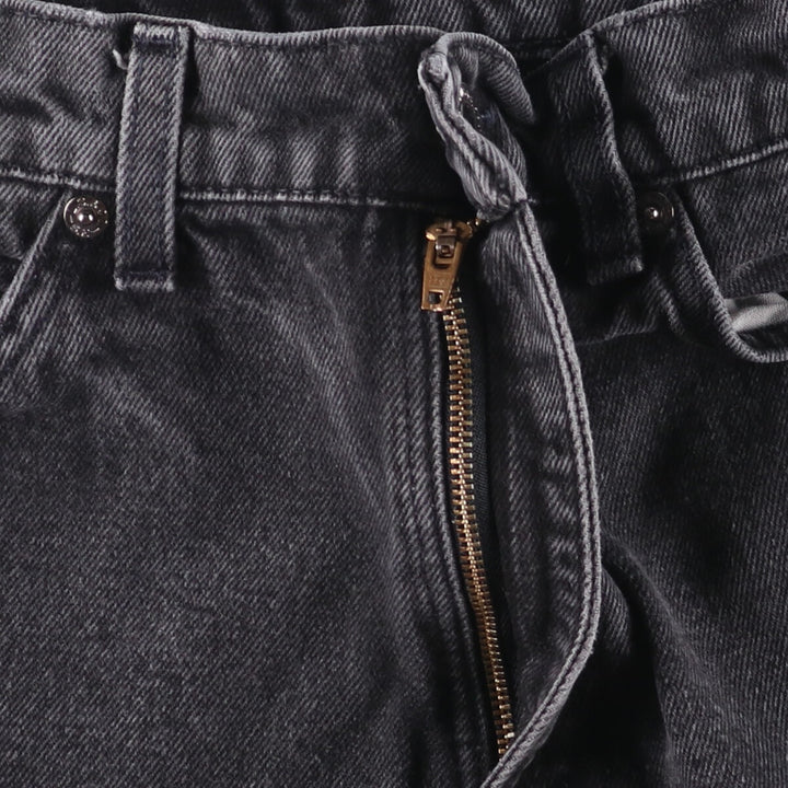 90s~00'S Levi's 550-4159 Orange Tab Black Denim Tapered Denim Pants Men's W32 Vintage cotton black type Vintage Second Hand
