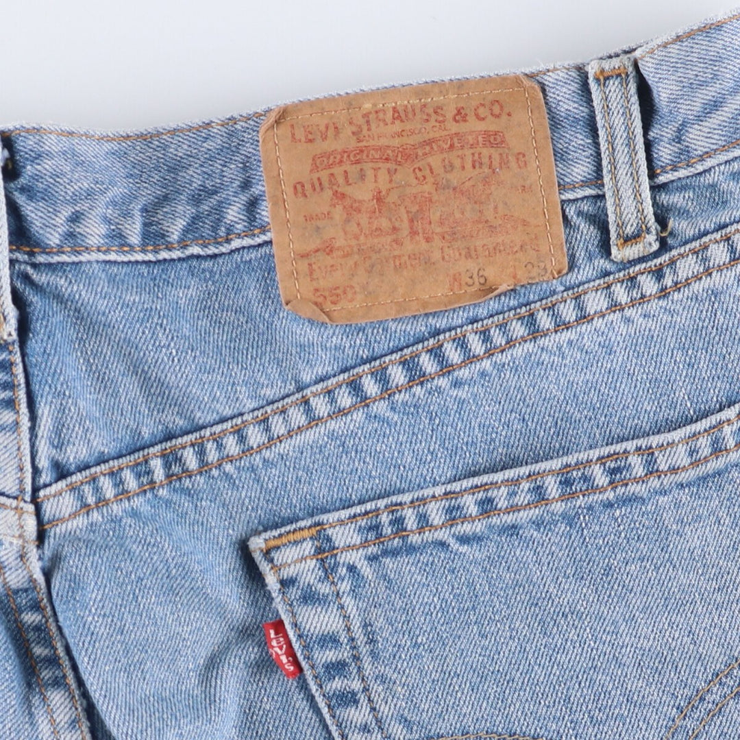 Levi's 550 Relaxed Fit Tapered Denim Pants Men's W37 Vintage cotton blue type Vintage Second Hand