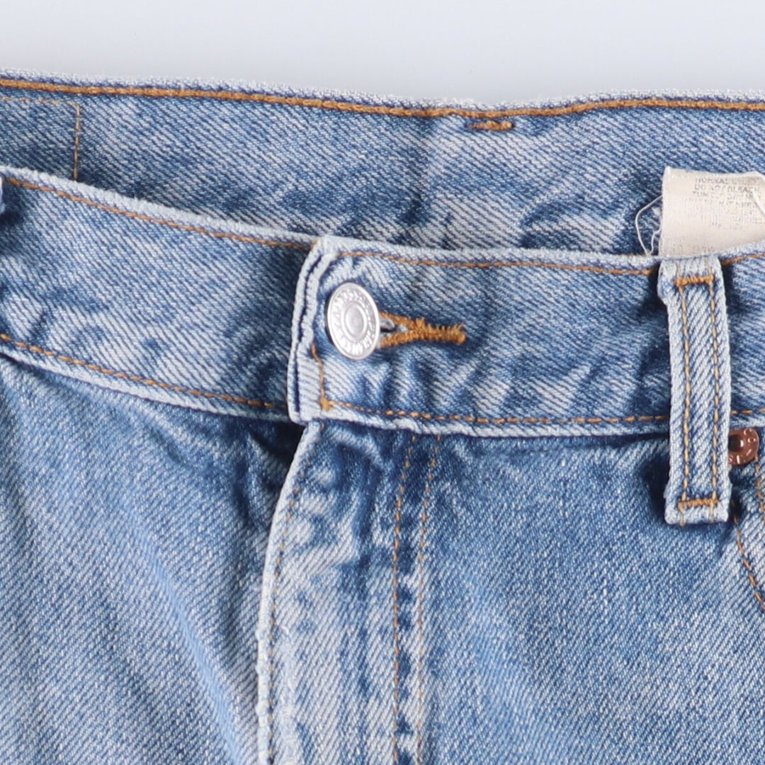 Levi's 550 Relaxed Fit Tapered Denim Pants Men's W37 Vintage cotton blue type Vintage Second Hand