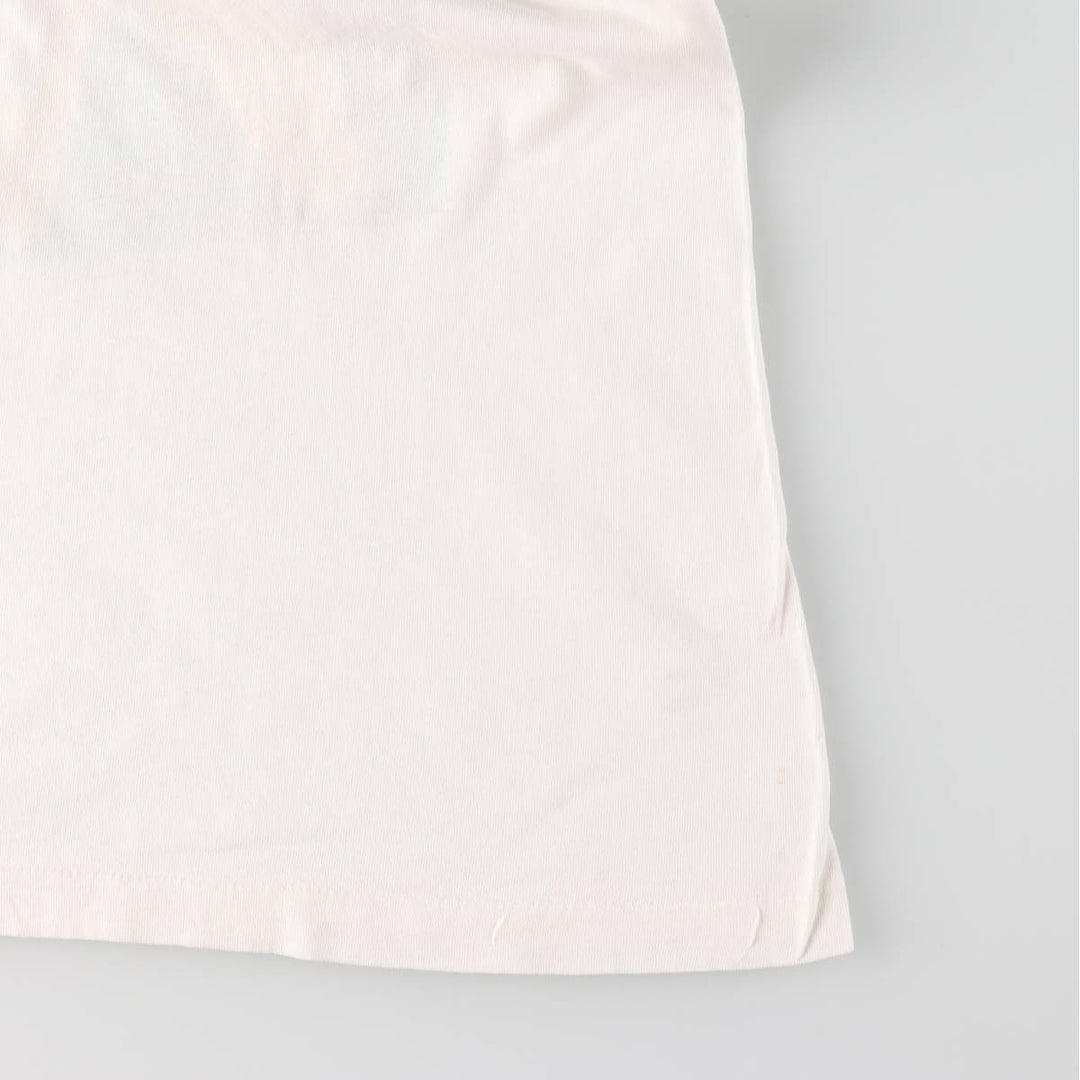 90'S Fruit of the Loom Art T-shirt Made in Canada Men's XL Vintage cotton white type Vintage Second Hand