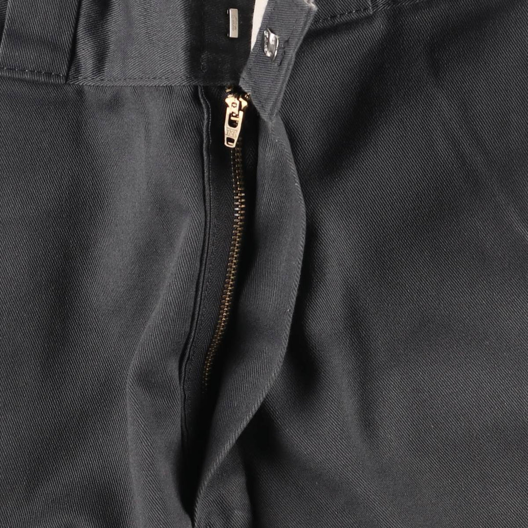 Dickies Work Shorts, Half Pants, Men's, W35 equivalent polyester Charcoal Vintage Second Hand