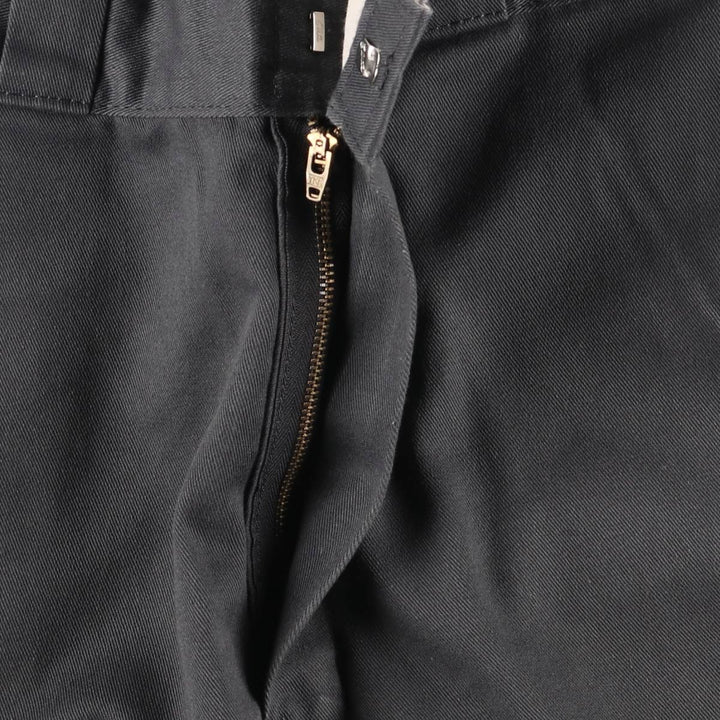 Dickies Work Shorts, Half Pants, Men's, W35 equivalent polyester Charcoal Vintage Second Hand