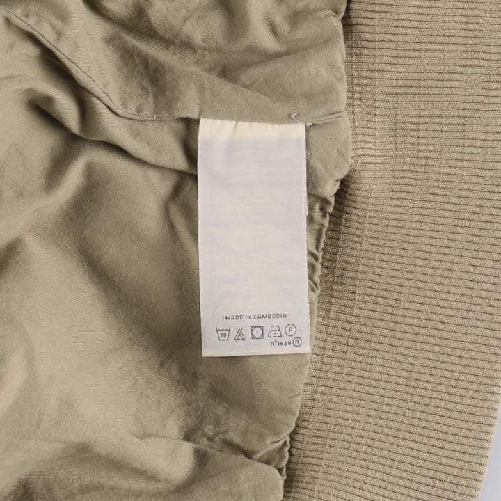 Ralph Lauren DENIM AND SUPPLY Military Tanker Jacket, Men's S cotton Khaki type beige Vintage Second Hand