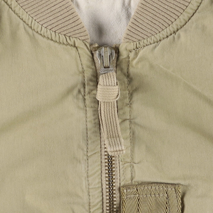 Ralph Lauren DENIM AND SUPPLY Military Tanker Jacket, Men's S cotton Khaki type beige Vintage Second Hand