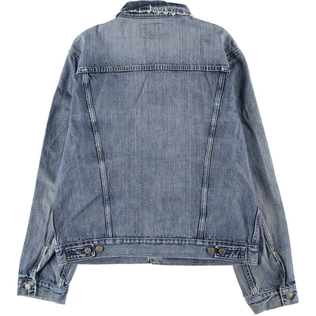 Ralph Lauren POLO RALPH LAUREN denim jacket G-jacket men's size L cotton Blue type light blue Vintage Second Hand