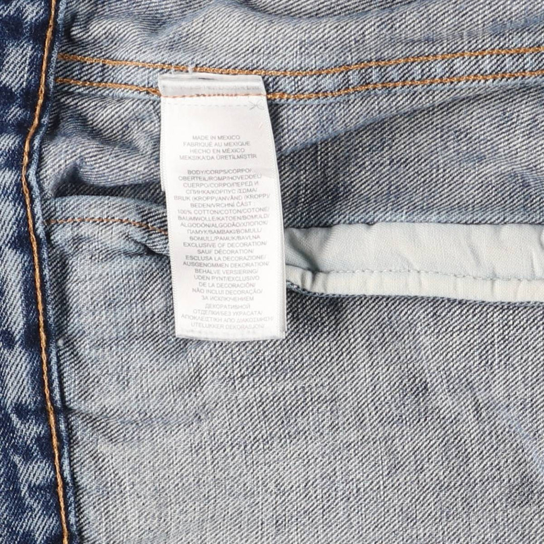Ralph Lauren POLO RALPH LAUREN denim jacket G-jacket men's size L cotton Blue type light blue Vintage Second Hand