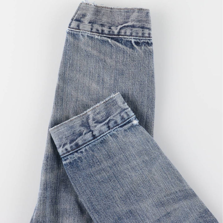 Ralph Lauren POLO RALPH LAUREN denim jacket G-jacket men's size L cotton Blue type light blue Vintage Second Hand