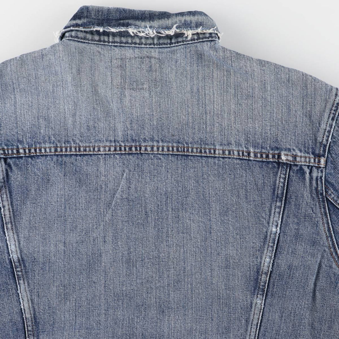 Ralph Lauren POLO RALPH LAUREN denim jacket G-jacket men's size L cotton Blue type light blue Vintage Second Hand