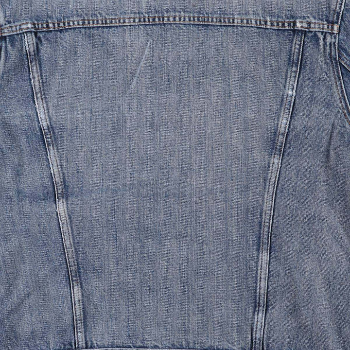 Ralph Lauren POLO RALPH LAUREN denim jacket G-jacket men's size L cotton Blue type light blue Vintage Second Hand