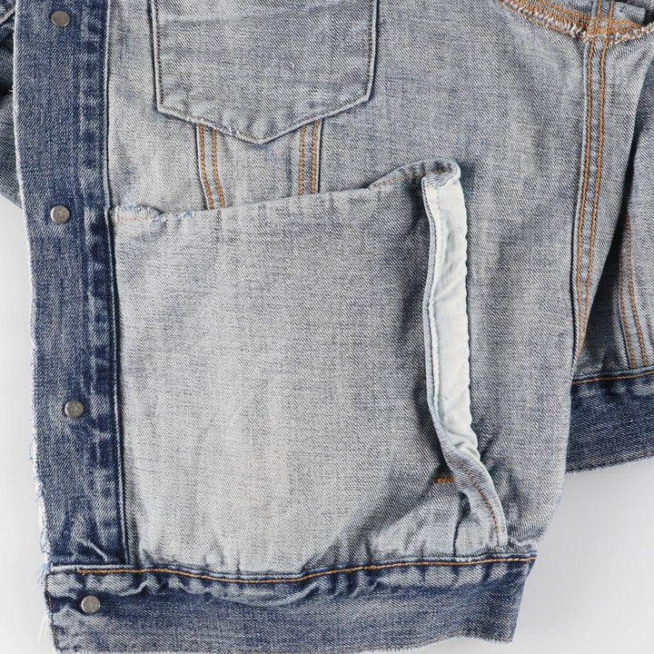 Ralph Lauren POLO RALPH LAUREN denim jacket G-jacket men's size L cotton Blue type light blue Vintage Second Hand