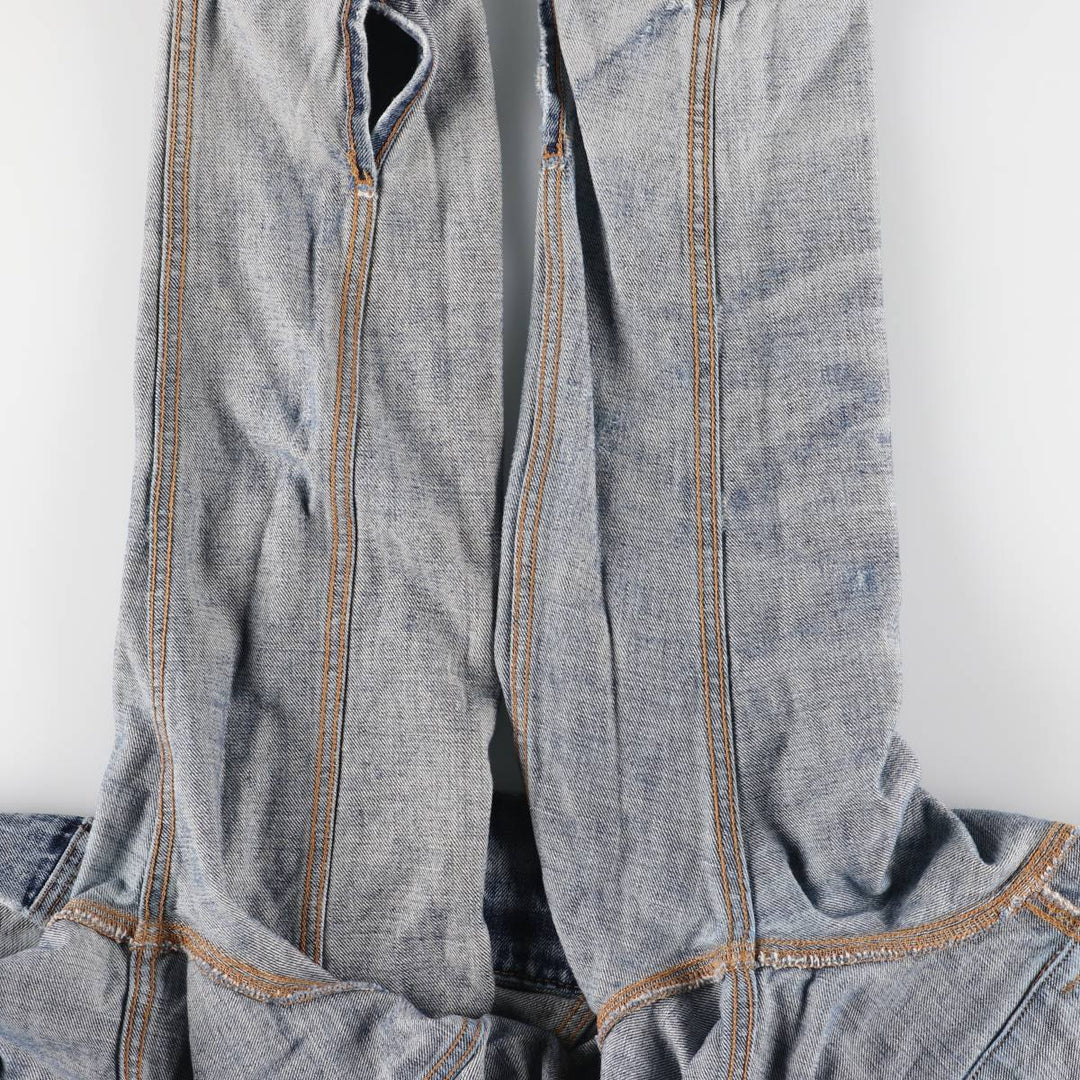 Ralph Lauren POLO RALPH LAUREN denim jacket G-jacket men's size L cotton Blue type light blue Vintage Second Hand