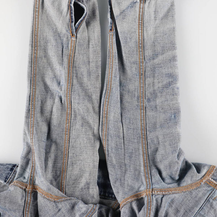 Ralph Lauren POLO RALPH LAUREN denim jacket G-jacket men's size L cotton Blue type light blue Vintage Second Hand