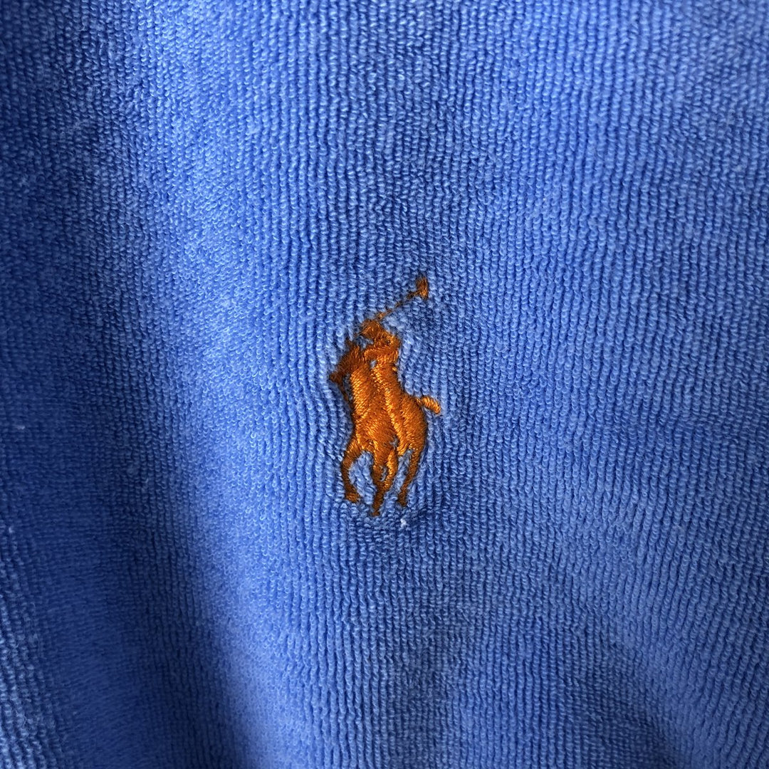 Ralph Lauren POLO by Ralph Lauren short sleeve polo shirt, men's size M cotton Blue type light blue Vintage Second Hand