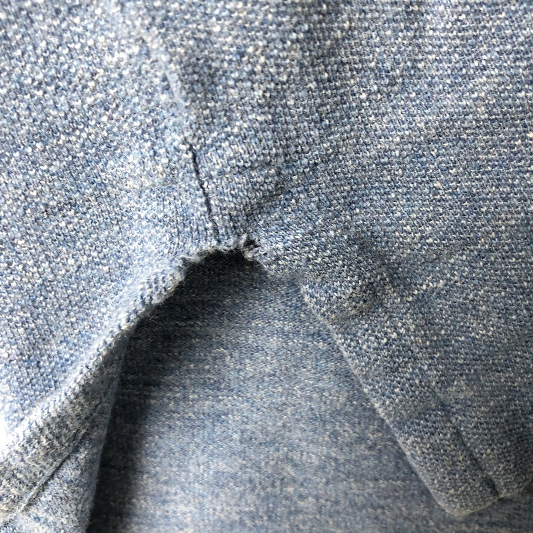 Ralph Lauren POLO RALPH LAUREN Long Sleeve Polo Shirt Men's M cotton blue type Vintage Second Hand