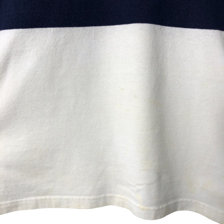 Ralph Lauren POLO by Ralph Lauren long sleeve rugby shirt, men's size L cotton white type Vintage Second Hand
