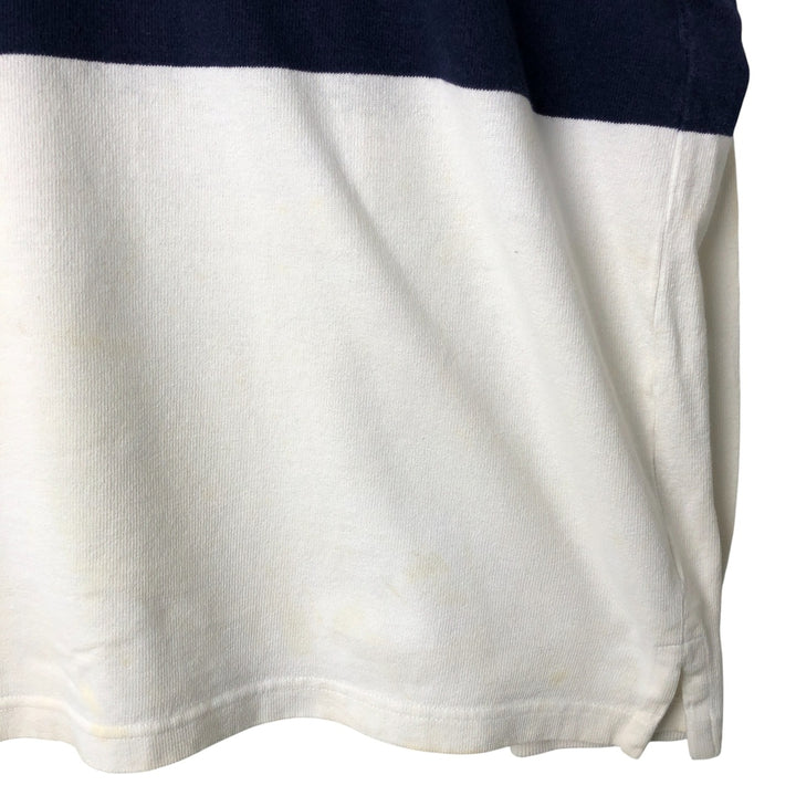 Ralph Lauren POLO by Ralph Lauren long sleeve rugby shirt, men's size L cotton white type Vintage Second Hand
