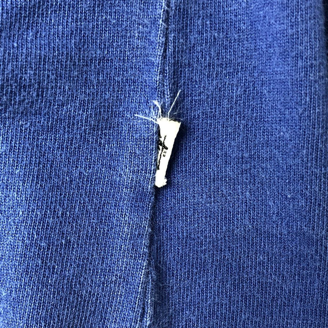 STUSSY long sleeve rugby shirt, men's size M cotton white type Vintage Second Hand