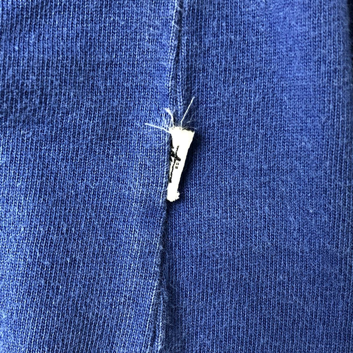 STUSSY long sleeve rugby shirt, men's size M cotton white type Vintage Second Hand