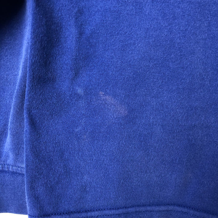 STUSSY long sleeve rugby shirt, men's size M cotton white type Vintage Second Hand