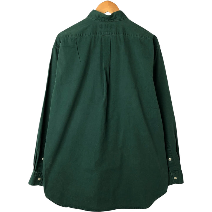 Ralph Lauren Ralph Lauren BLAKE long sleeve button down shirt men's size L cotton green type Vintage Second Hand