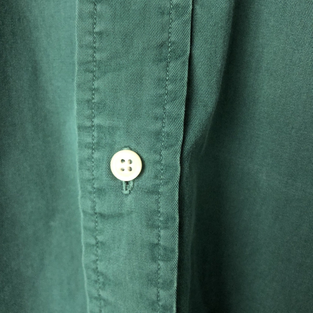 Ralph Lauren Ralph Lauren BLAKE long sleeve button down shirt men's size L cotton green type Vintage Second Hand