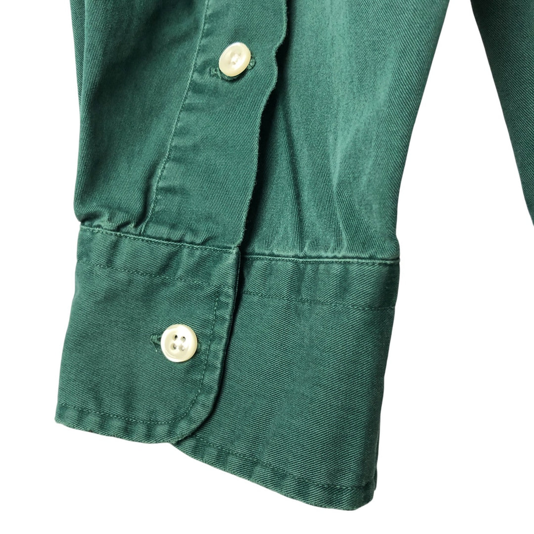 Ralph Lauren Ralph Lauren BLAKE long sleeve button down shirt men's size L cotton green type Vintage Second Hand