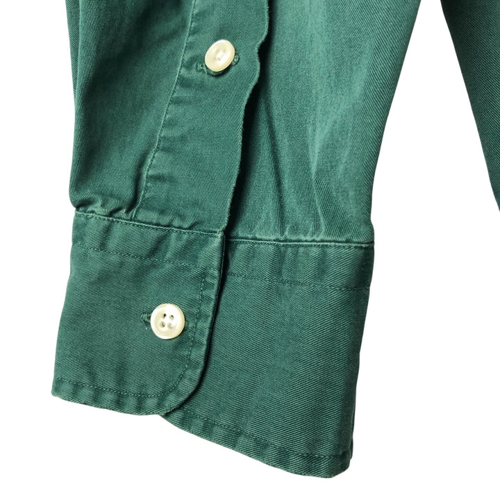Ralph Lauren Ralph Lauren BLAKE long sleeve button down shirt men's size L cotton green type Vintage Second Hand
