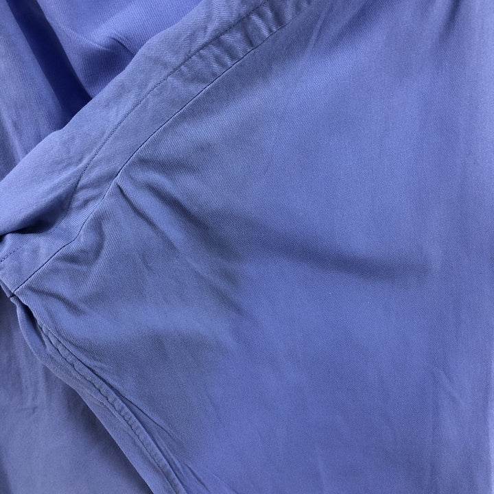 Ralph Lauren long sleeve button down shirt, men's size L cotton Blue type light blue Vintage Second Hand