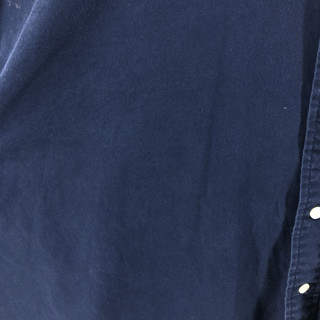 Ralph Lauren BLAKE long sleeve button down shirt, men's XL size cotton Indigo Vintage Second Hand
