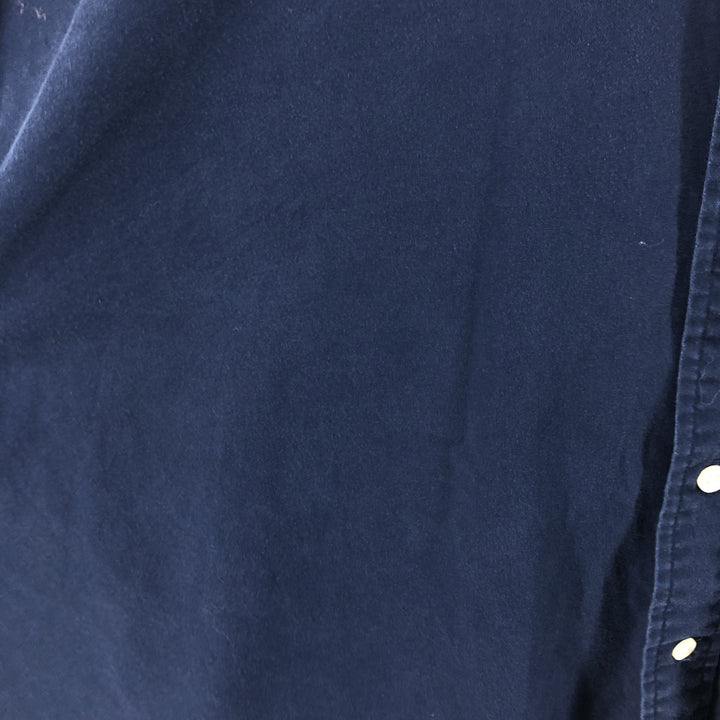 Ralph Lauren BLAKE long sleeve button down shirt, men's XL size cotton Indigo Vintage Second Hand