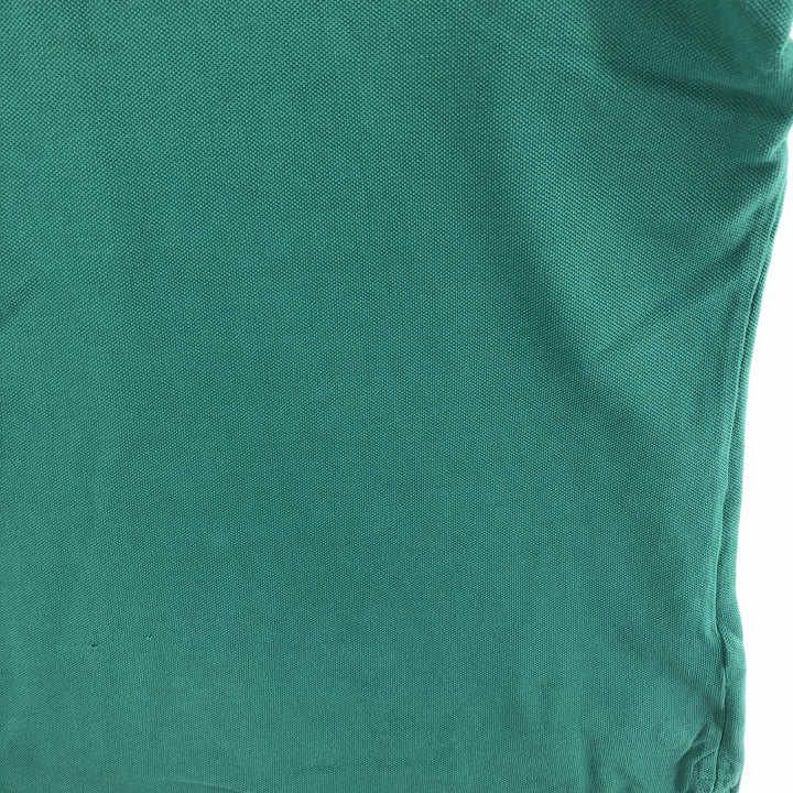 Burberry's BURBERRY BRIT short-sleeved polo shirt, men's size L cotton Emerald green Vintage Second Hand