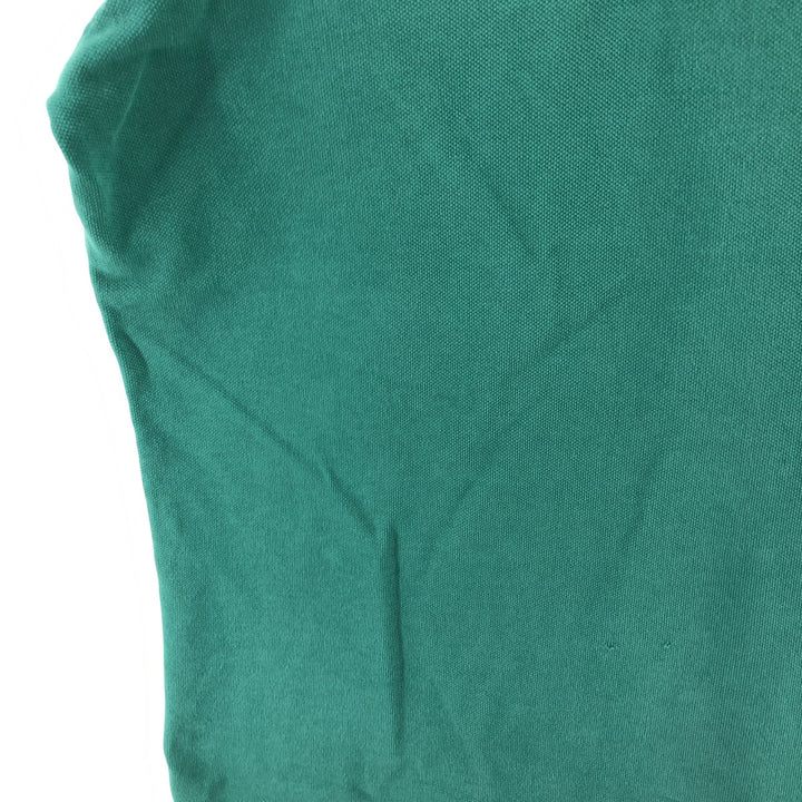 Burberry's BURBERRY BRIT short-sleeved polo shirt, men's size L cotton Emerald green Vintage Second Hand