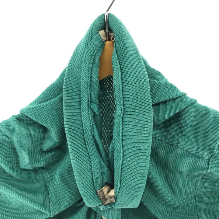Burberry's BURBERRY BRIT short-sleeved polo shirt, men's size L cotton Emerald green Vintage Second Hand