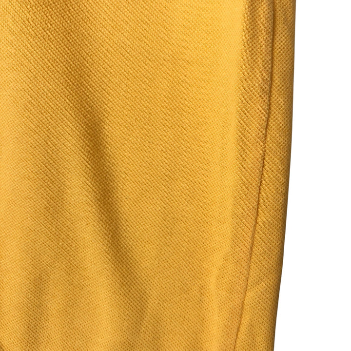 Lacoste LACOSTE short sleeve polo shirt size 3, men's size S cotton yellow type Vintage Second Hand