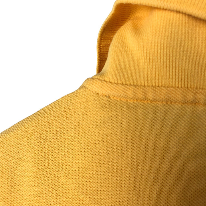 Lacoste LACOSTE short sleeve polo shirt size 3, men's size S cotton yellow type Vintage Second Hand