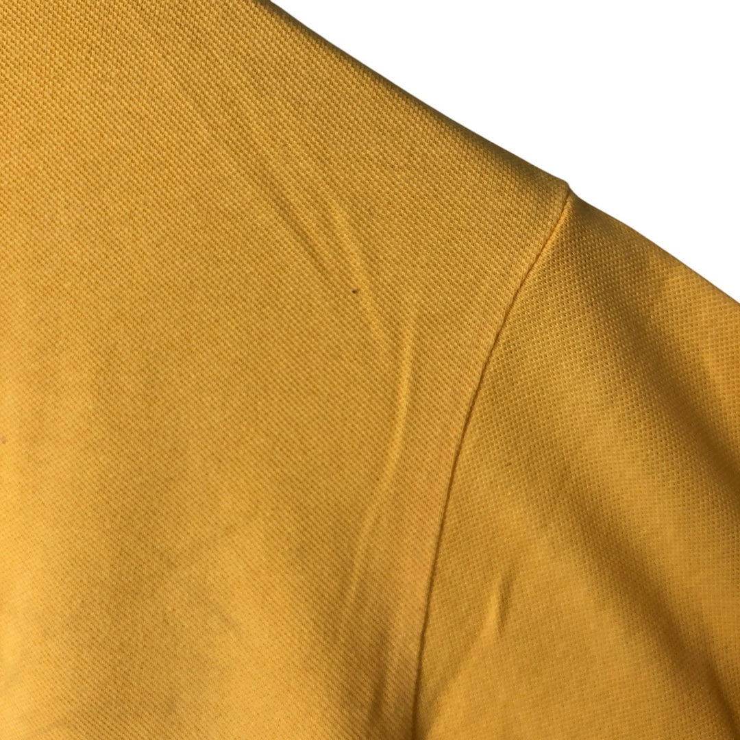 Lacoste LACOSTE short sleeve polo shirt size 3, men's size S cotton yellow type Vintage Second Hand