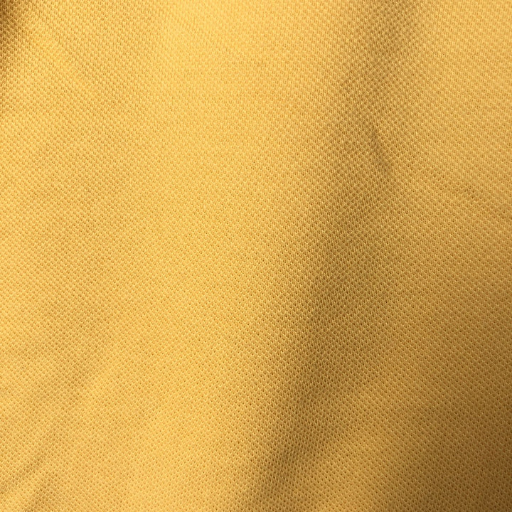 Lacoste LACOSTE short sleeve polo shirt size 3, men's size S cotton yellow type Vintage Second Hand