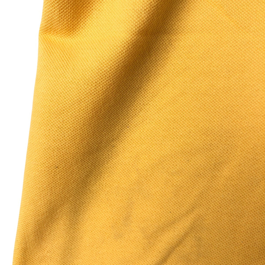 Lacoste LACOSTE short sleeve polo shirt size 3, men's size S cotton yellow type Vintage Second Hand