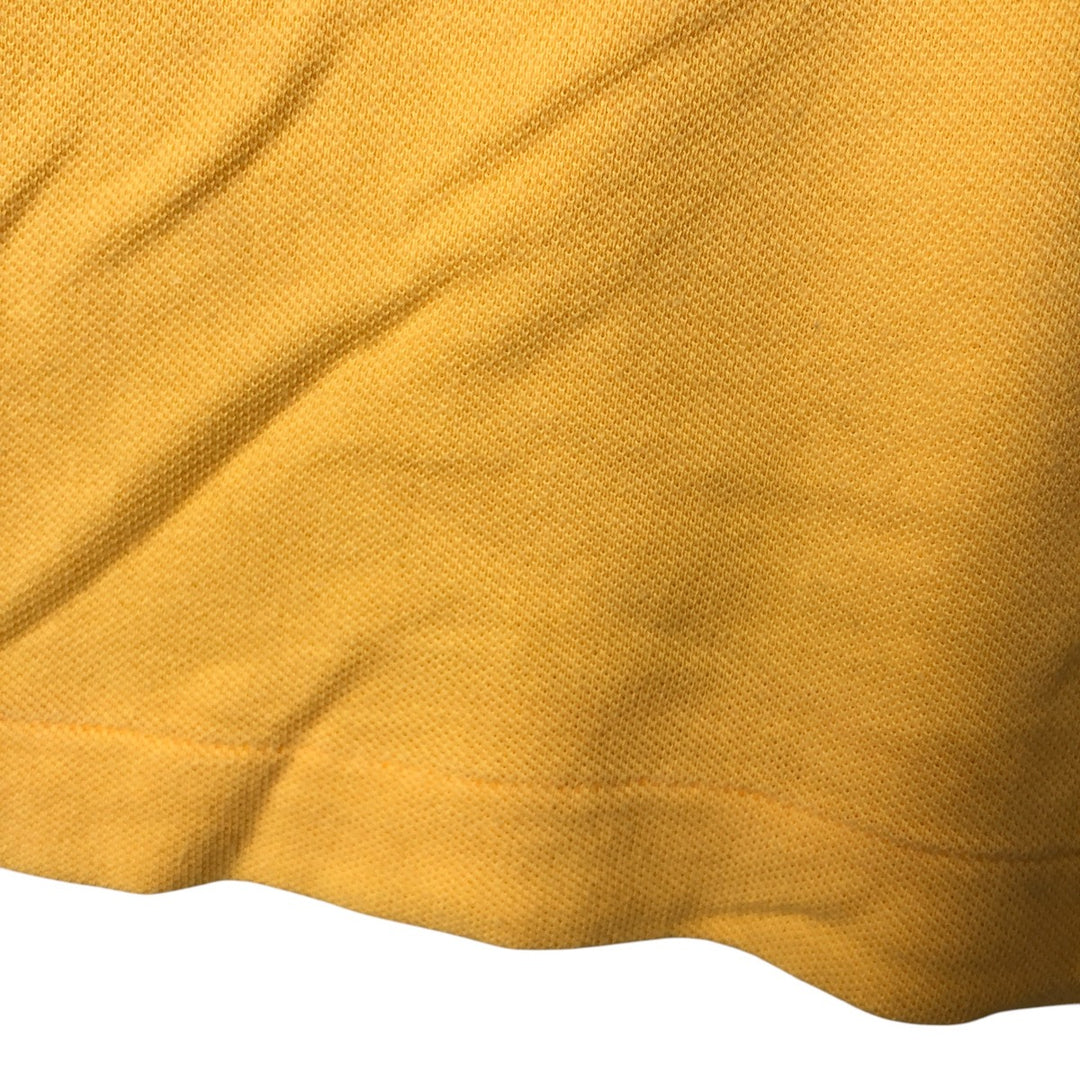 Lacoste LACOSTE short sleeve polo shirt size 3, men's size S cotton yellow type Vintage Second Hand