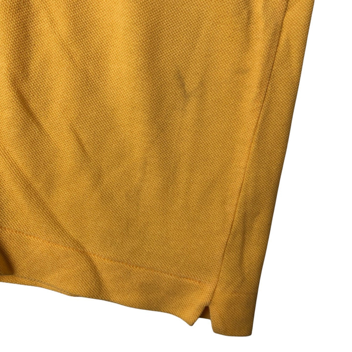 Lacoste LACOSTE short sleeve polo shirt size 3, men's size S cotton yellow type Vintage Second Hand