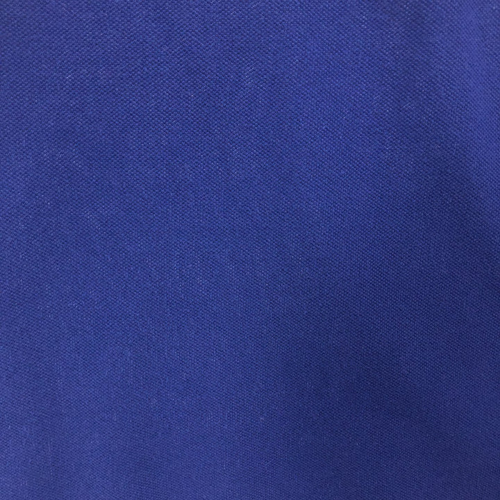 Lacoste short sleeve polo shirt, men's size M cotton blue type Vintage Second Hand