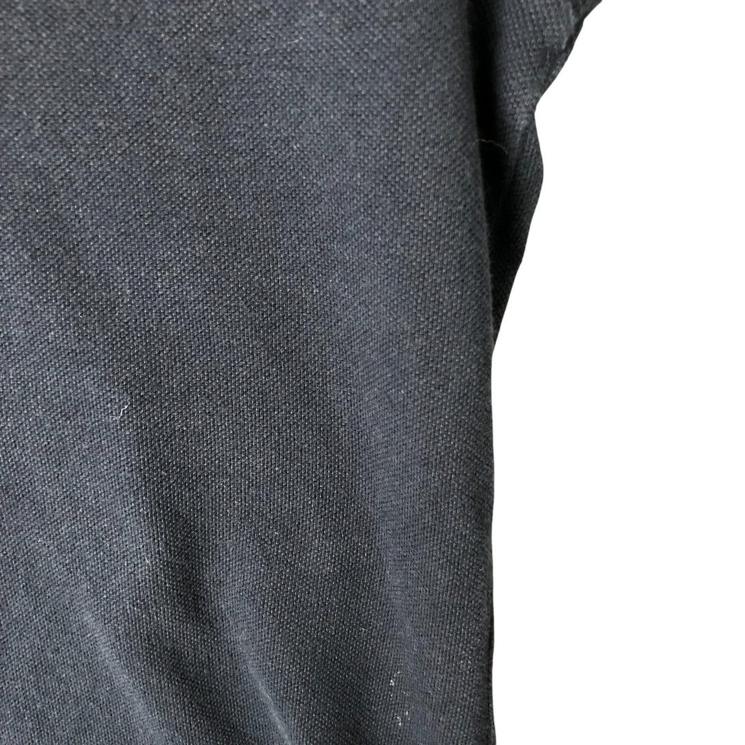 Ralph Lauren POLO by Ralph Lauren short sleeve polo shirt, men's size L cotton black type Vintage Second Hand