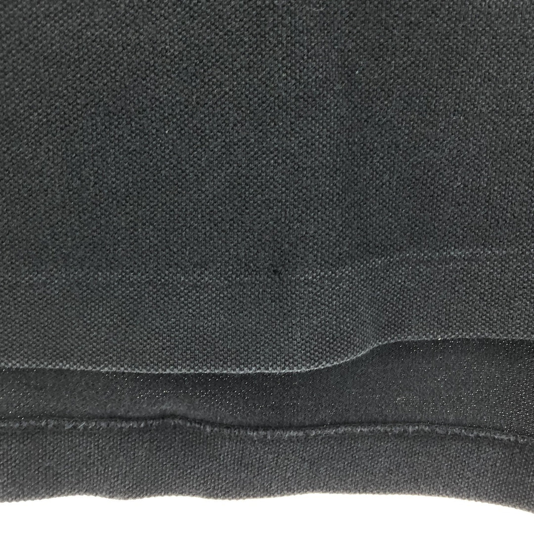 Ralph Lauren POLO by Ralph Lauren short sleeve polo shirt, men's size L cotton black type Vintage Second Hand